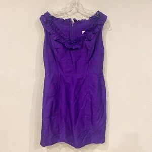 NWT Lula Kate Ruffle Silk Bridesmaid Dress Size 12